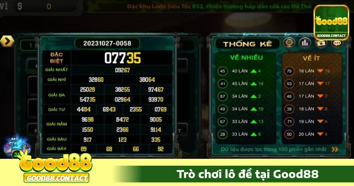 Lô đề Good88 4 Hướng dẫn tham gia Lô đề Good88